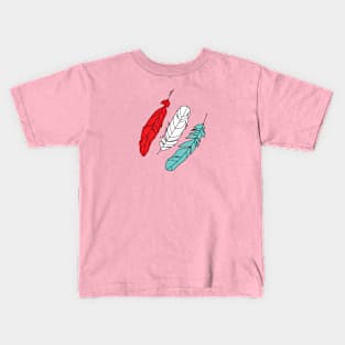 Feathers Kids T-Shirt